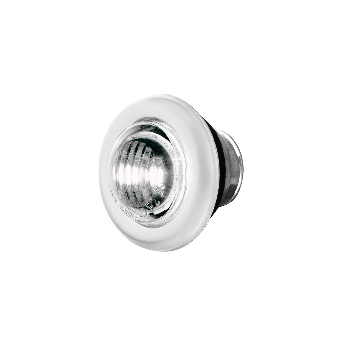 Double Fury White Auxiliary to Amber Dual Function 2 LED 3/4" Light
