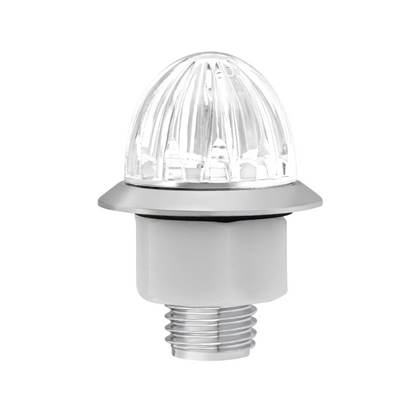Double Fury White Auxiliary to Red Primary Dual Function 4 LED 1 1/8" Watermelon Light