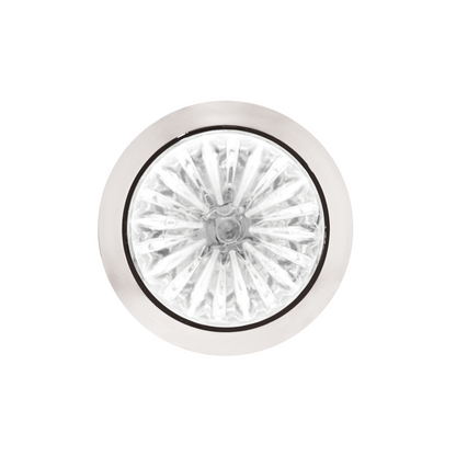 Double Fury White Auxiliary to Red Primary Dual Function 4 LED 1 1/8" Watermelon Light