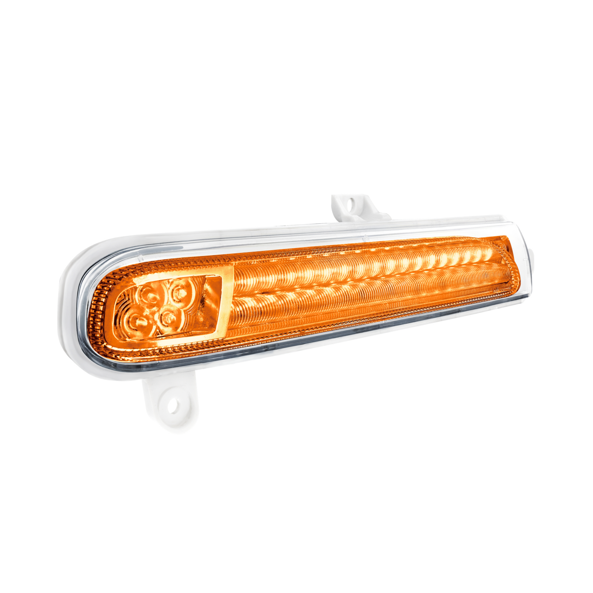 Peterbilt 389 Double Fury Green Auxiliary to Amber Primary 78 LED Rear Headlight Turn Signal Light