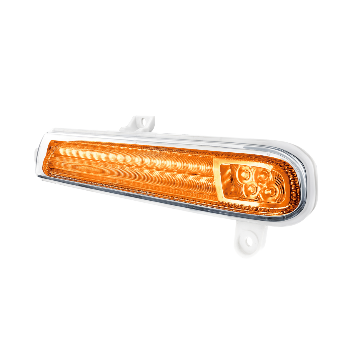 Peterbilt 389 Double Fury Green Auxiliary to Amber Primary 78 LED Rear Headlight Turn Signal Light