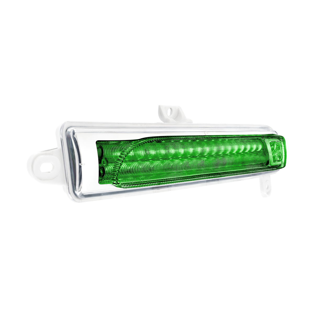 Peterbilt 389 Double Fury Green Auxiliary to Amber Primary 78 LED Rear Headlight Turn Signal Light