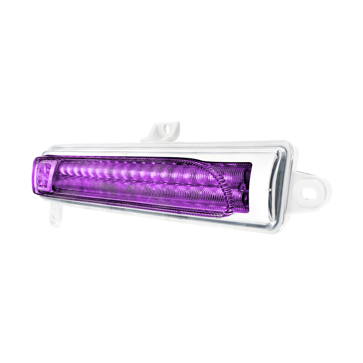 Peterbilt 389 Double Fury Purple Auxiliary to Amber Primary 78 LED Rear Headlight Turn Signal Light