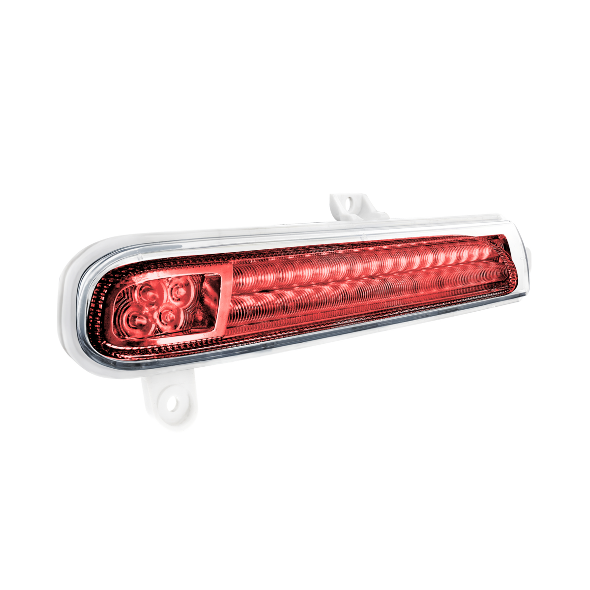 Peterbilt 389 Double Fury Red Auxiliary to Amber Primary 78 LED Rear Headlight Turn Signal Light