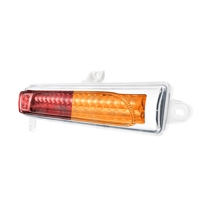 Peterbilt 389 Double Fury Red Auxiliary to Amber Primary 78 LED Rear Headlight Turn Signal Light