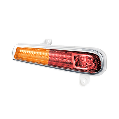 Peterbilt 389 Double Fury Red Auxiliary to Amber Primary 78 LED Rear Headlight Turn Signal Light