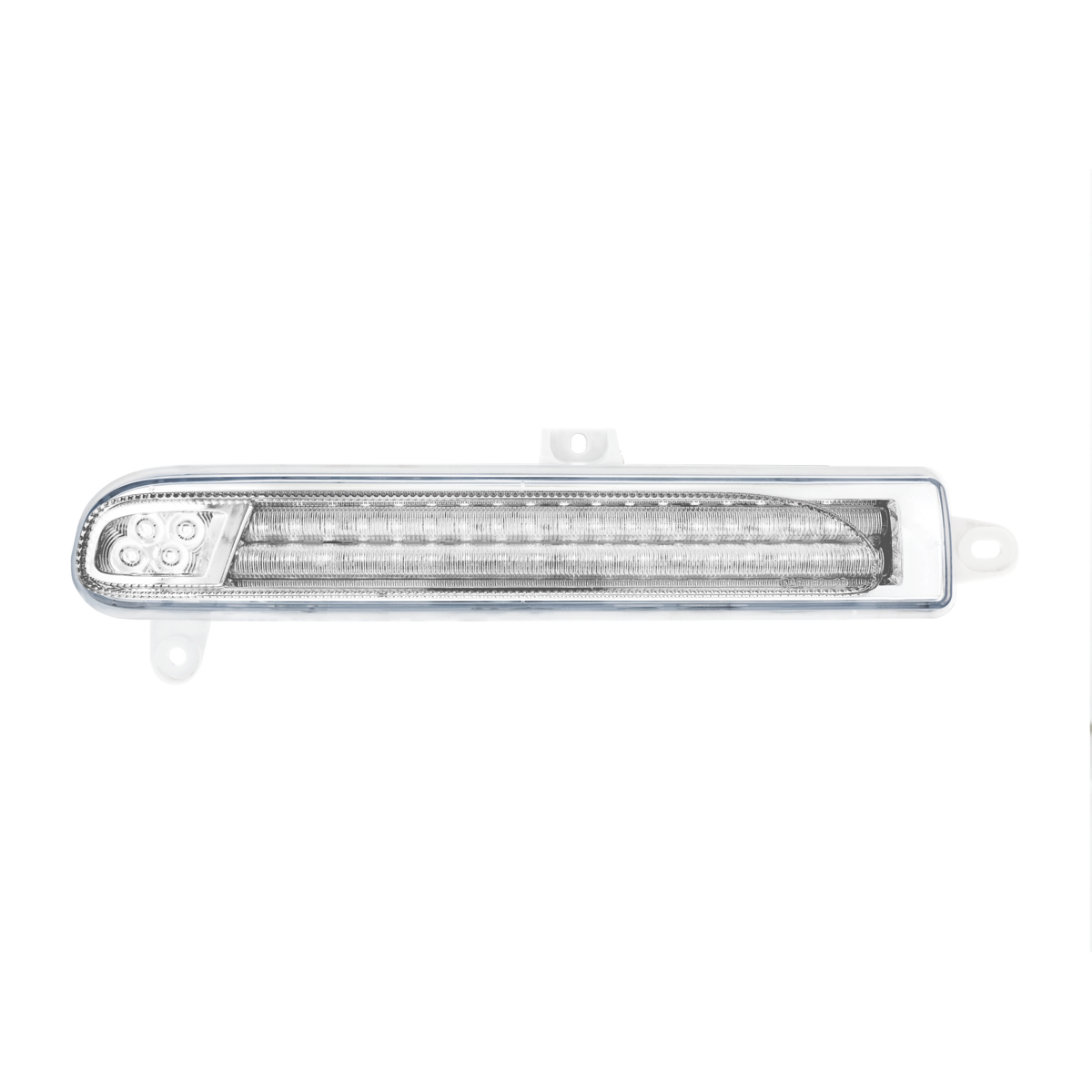 Peterbilt 389 Double Fury White Auxiliary to Amber Primary 78 LED Rear Headlight Turn Signal Light
