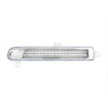 Peterbilt 389 Double Fury White Auxiliary to Amber Primary 78 LED Rear Headlight Turn Signal Light