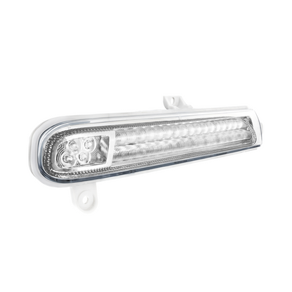 Peterbilt 389 Double Fury White Auxiliary to Amber Primary 78 LED Rear Headlight Turn Signal Light