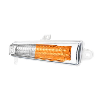Peterbilt 389 Double Fury White Auxiliary to Amber Primary 78 LED Rear Headlight Turn Signal Light