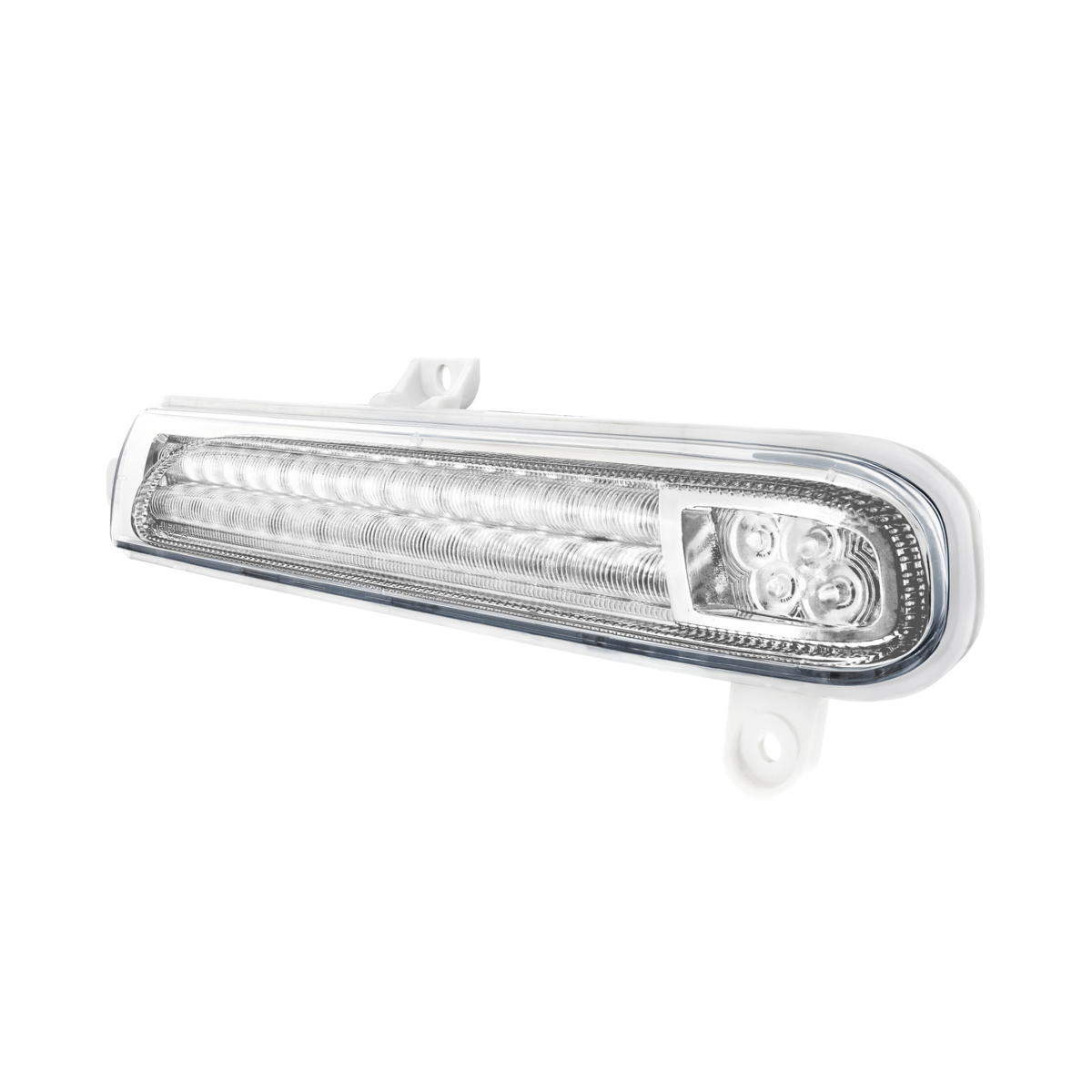 Peterbilt 389 Double Fury White Auxiliary to Amber Primary 78 LED Rear Headlight Turn Signal Light