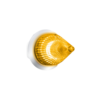 Double Fury Green Auxiliary to Amber Primary Function 4 LED 1 1/8" Spike Light