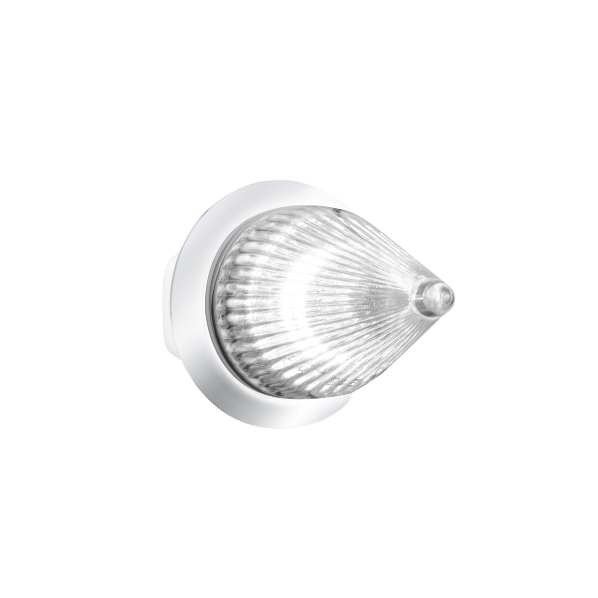 Double Fury White Auxiliary to Amber Primary Function 4 LED 1 1/8" Spike Light