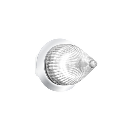 Double Fury White Auxiliary to Amber Primary Function 4 LED 1 1/8" Spike Light