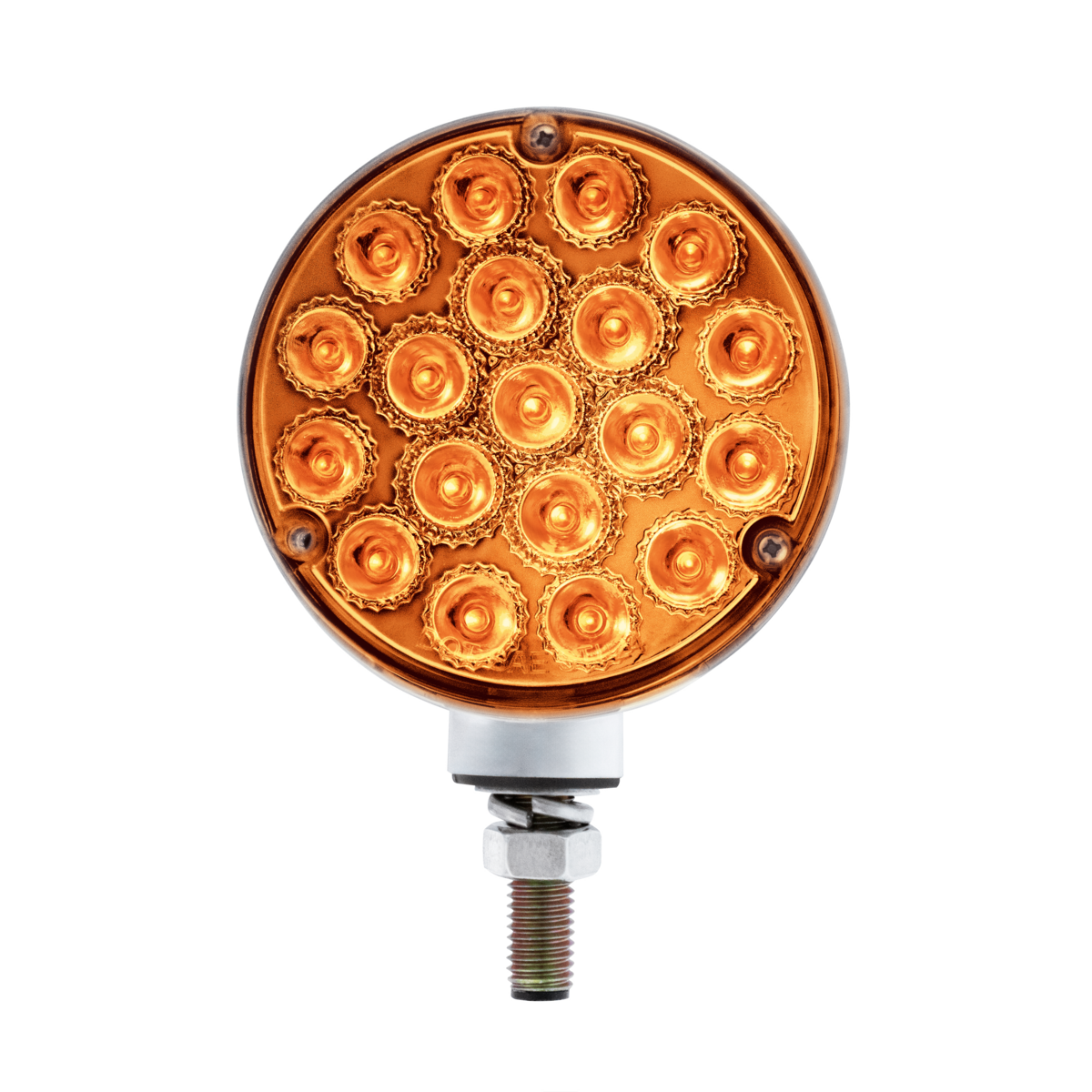 Double Fury Amber and Red Dual Function 38 LED Reflector Double Face Turn Signal Light