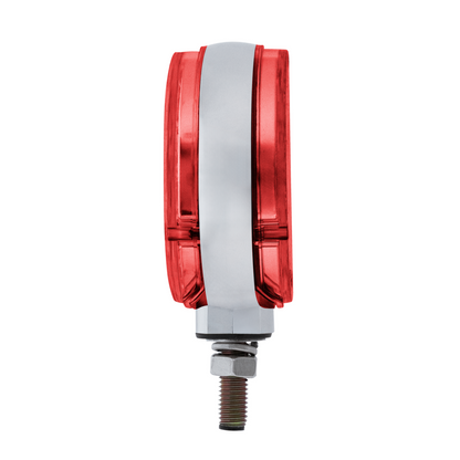 Double Fury Amber and Red Dual Function 38 LED Reflector Double Face Turn Signal Light