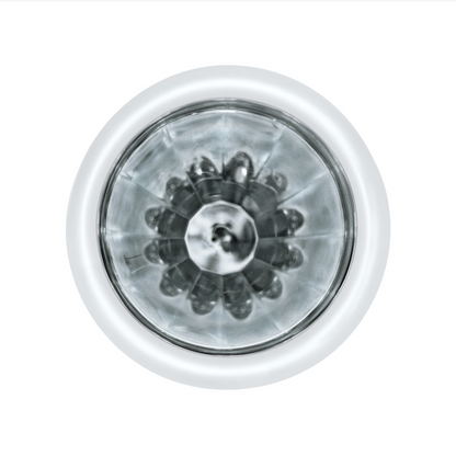 UltraBurst Double Fury Blue Auxiliary to Red Clearance and Marker 9 LED 1 1/2" Watermelon Light