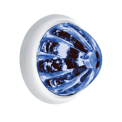 UltraBurst Double Fury Blue Auxiliary to Red Clearance and Marker 9 LED 1 1/2" Watermelon Light