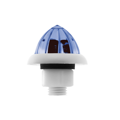 UltraBurst Double Fury Blue Auxiliary to Red Clearance and Marker 9 LED 1 1/2" Watermelon Light