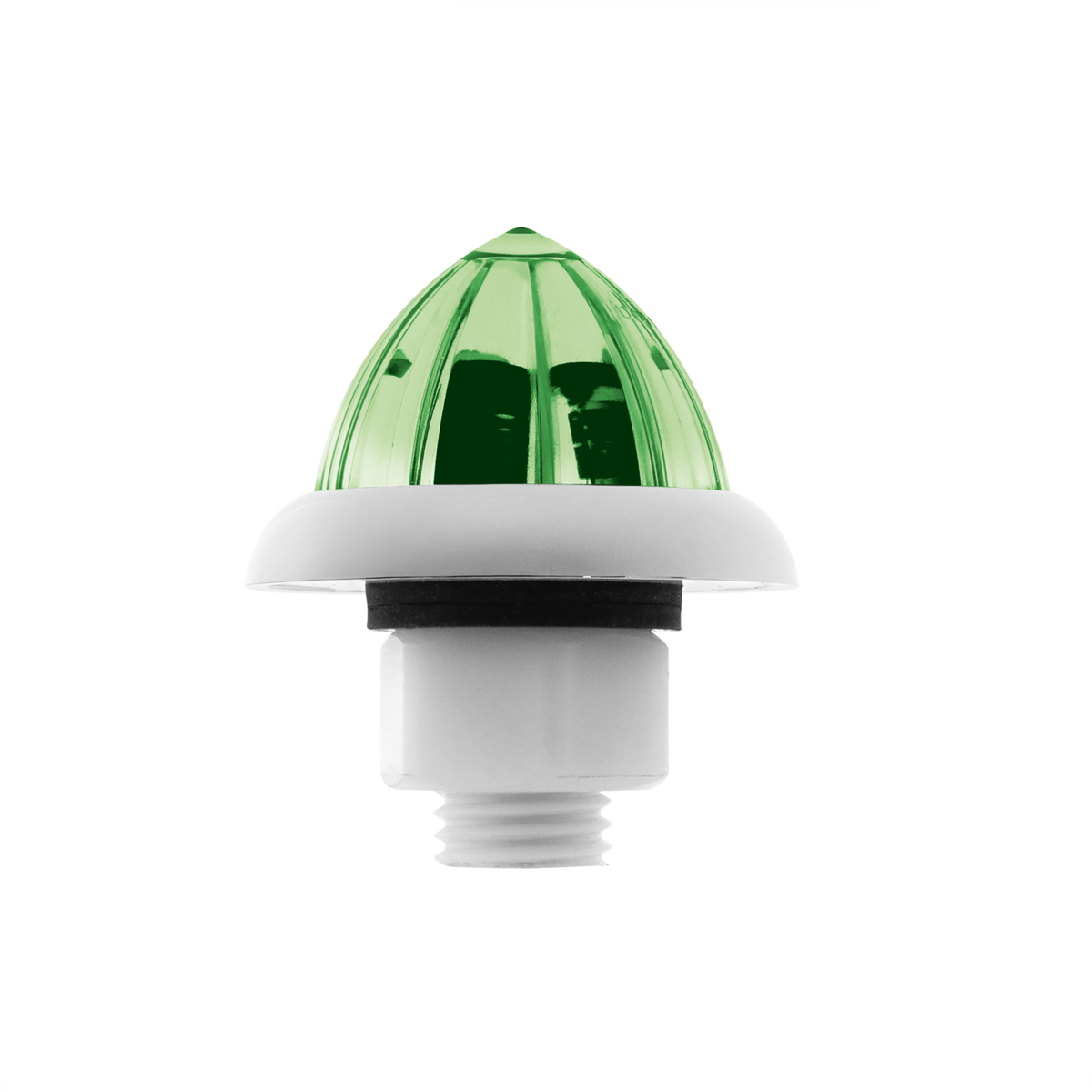 UltraBurst Double Fury Green Auxiliary to Amber Clearance and Marker 9 LED 1 1/2" Watermelon Light