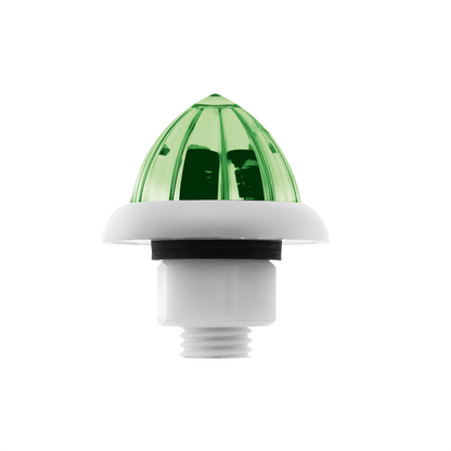 UltraBurst Double Fury Green Auxiliary to Amber Clearance and Marker 9 LED 1 1/2" Watermelon Light