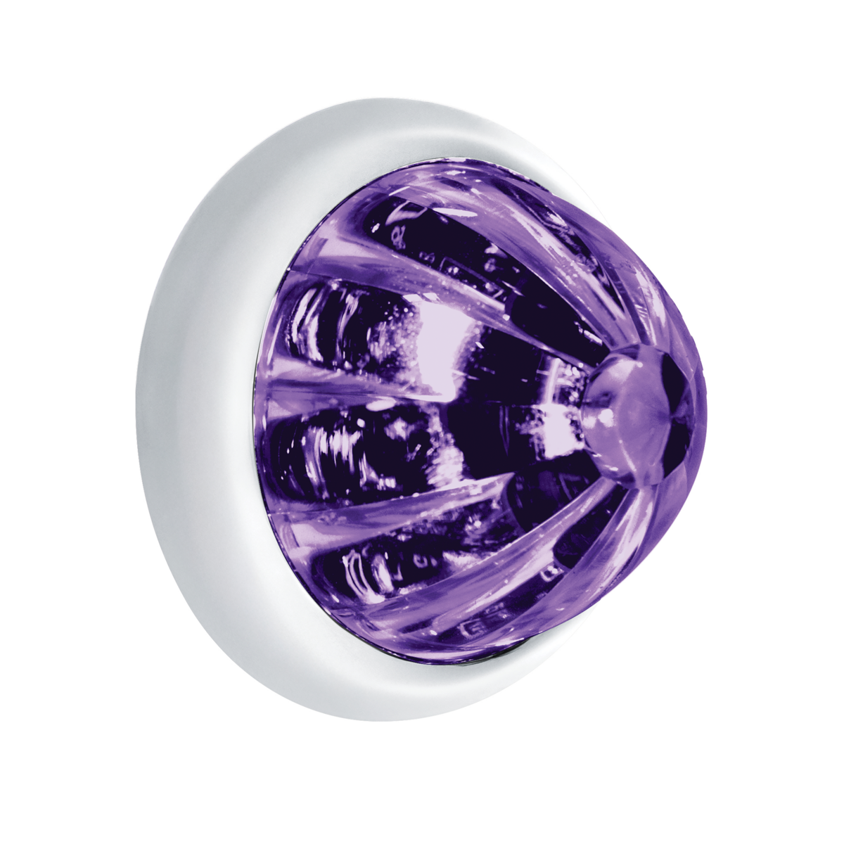 UltraBurst Double Fury Purple Auxiliary to Amber Clearance and Marker 9 LED 1 1/2" Watermelon Light