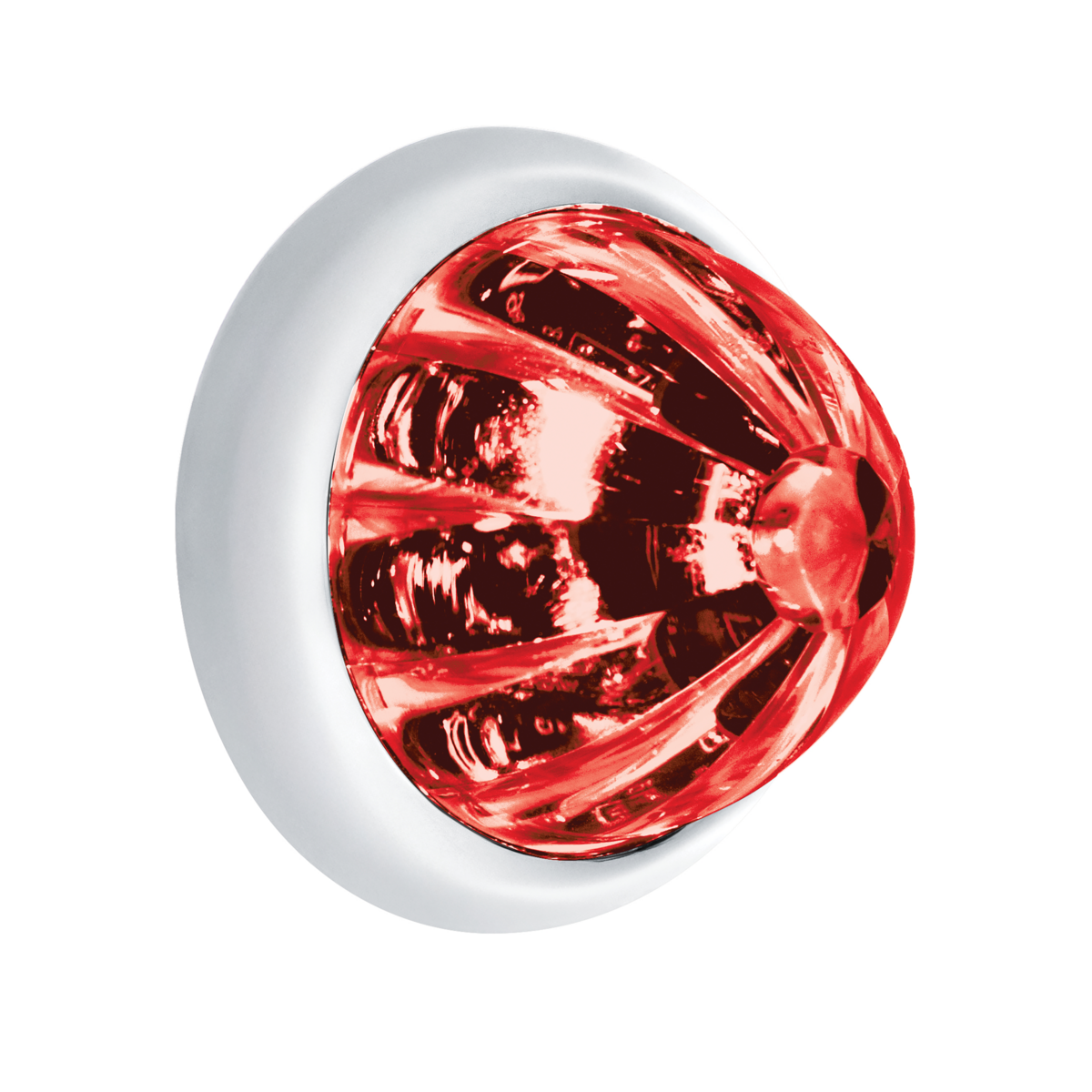 UltraBurst Double Fury Blue Auxiliary to Red Clearance and Marker 9 LED 1 1/2" Watermelon Light