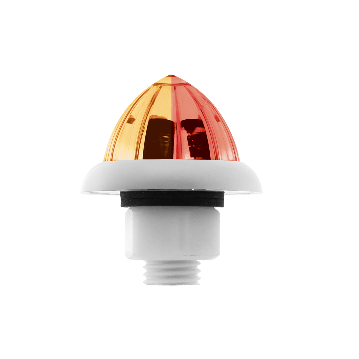 UltraBurst Double Fury Red Auxiliary to Amber Clearance and Marker 9 LED 1 1/2" Watermelon Light