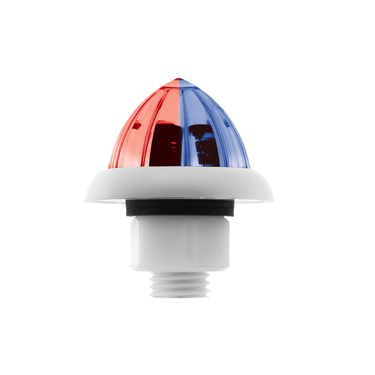 UltraBurst Double Fury Blue Auxiliary to Red Clearance and Marker 9 LED 1 1/2" Watermelon Light