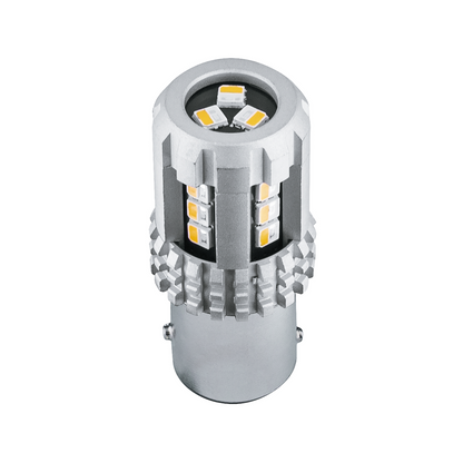 Double Fury High Power Amber to Blue 18 LED 1157 Bulb