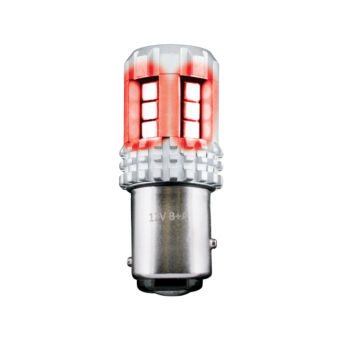 Double Fury High Power Amber to Red 18 LED 1157 Bulb