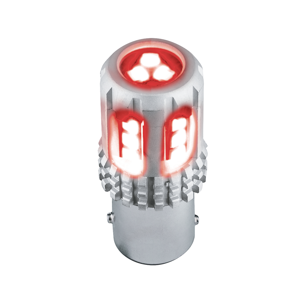 Double Fury High Power Amber to Red 18 LED 1157 Bulb