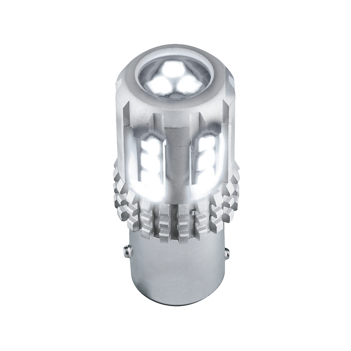 Double Fury High Power Amber to White 18 LED 1157 Bulb