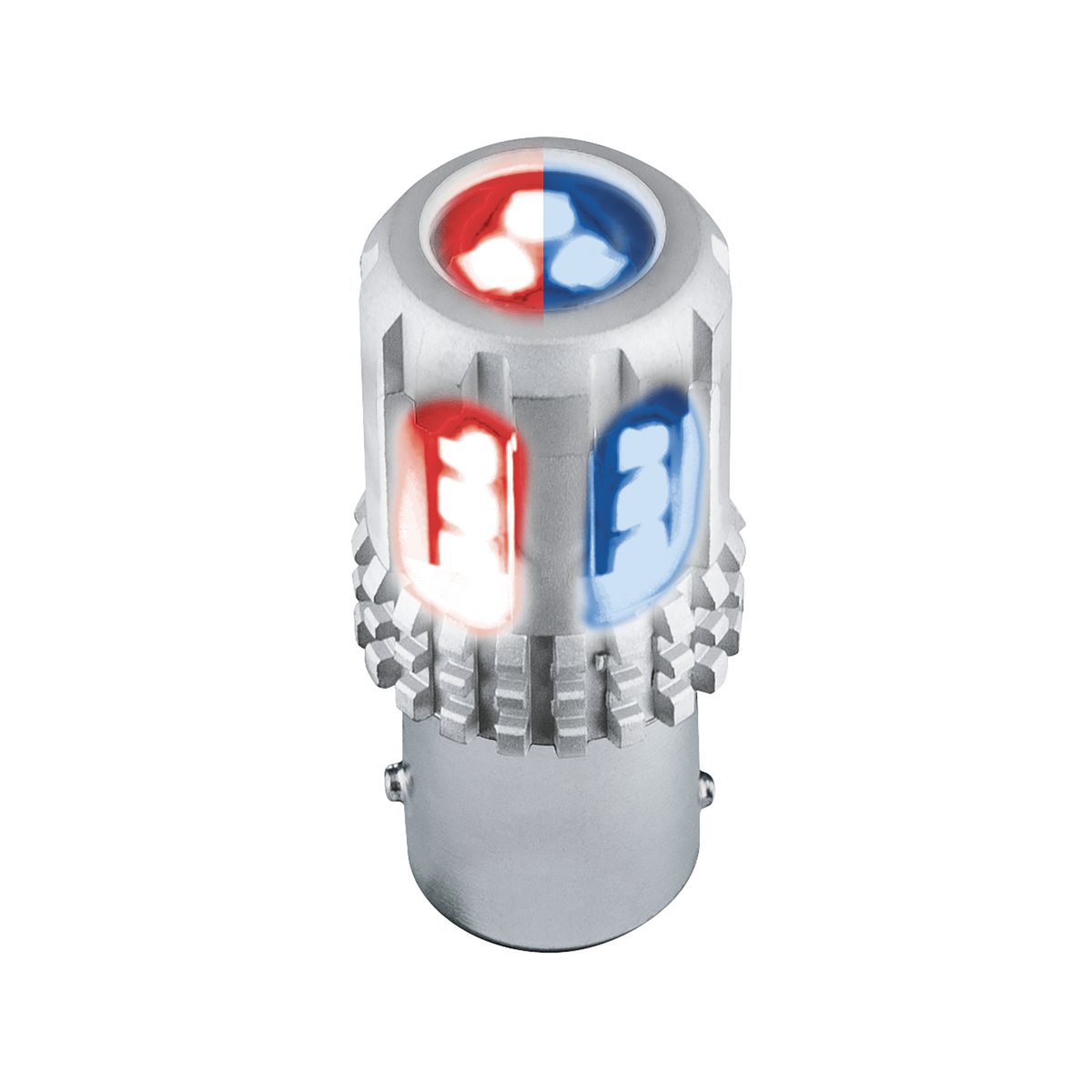 Double Fury High Power Red to Blue 18 LED 1157 Bulb