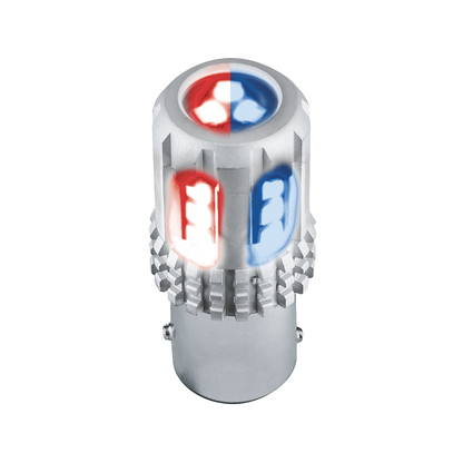 Double Fury High Power Red to Blue 18 LED 1157 Bulb