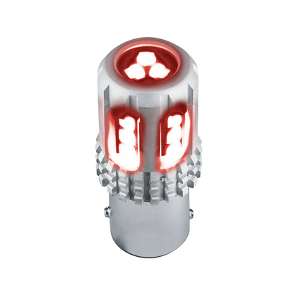Double Fury High Power Red to Purple 18 LED 1157 Bulb
