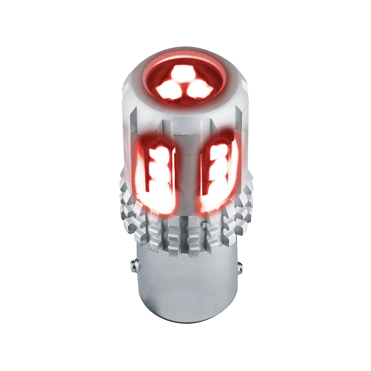 Double Fury High Power Red to White 18 LED 1157 Bulb