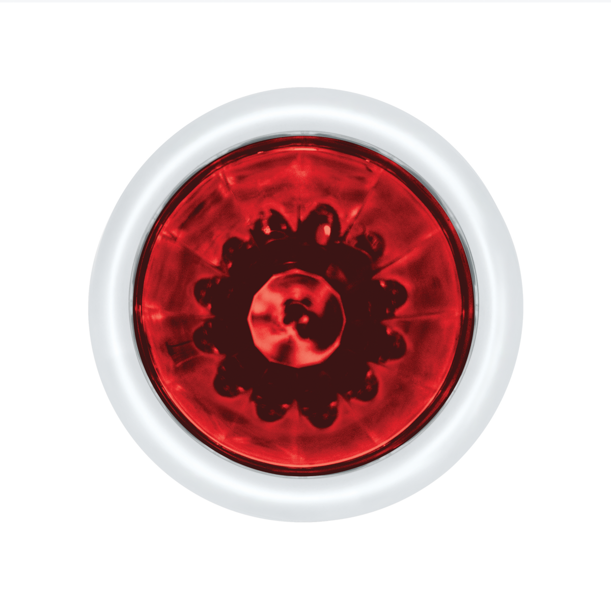 UltraBurst Red with Red Lens Clearance and Marker 9 LED 1 1/2" Watermelon Light