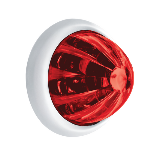 UltraBurst Red with Red Lens Clearance and Marker 9 LED 1 1/2" Watermelon Light