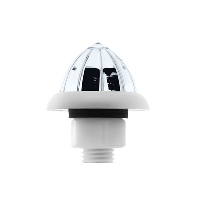 UltraBurst White with Clear Lens Clearance and Marker 9 LED 1 1/2" Watermelon Light