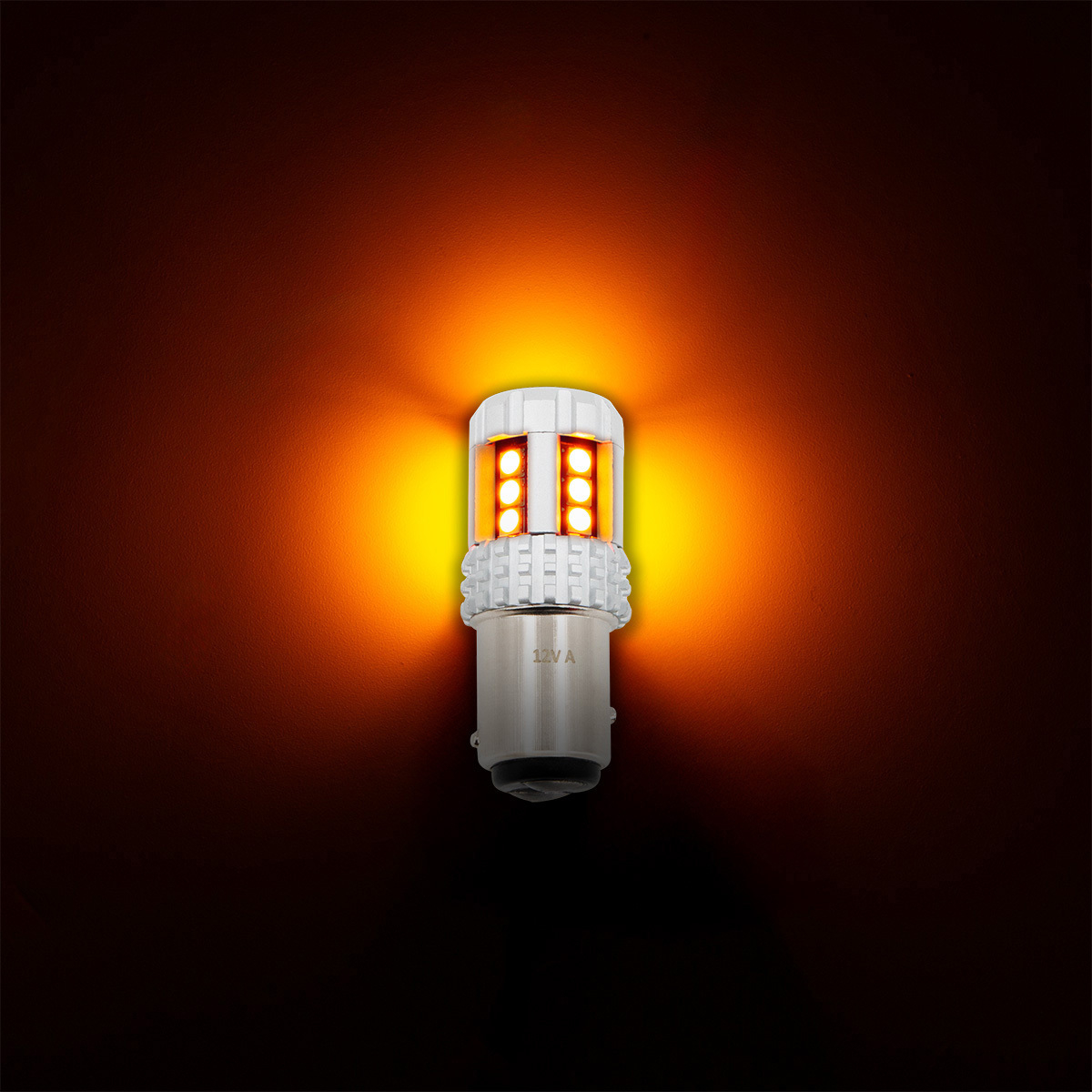 High Power Amber 18 LED 1157 Bulb