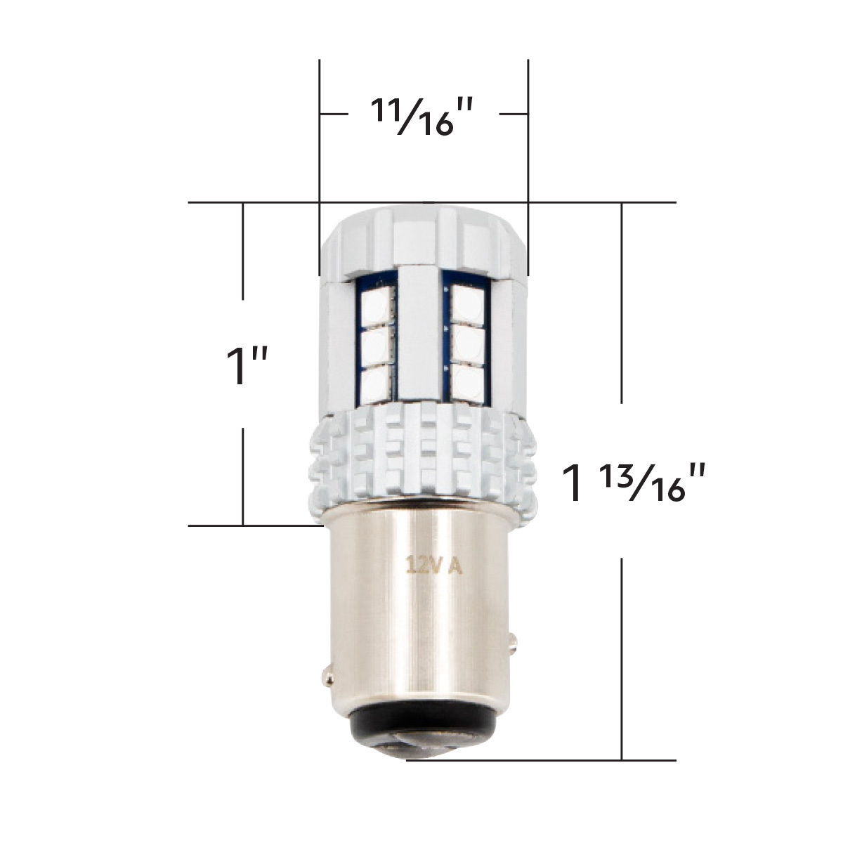 High Power Red 18 LED 1157 Bulb
