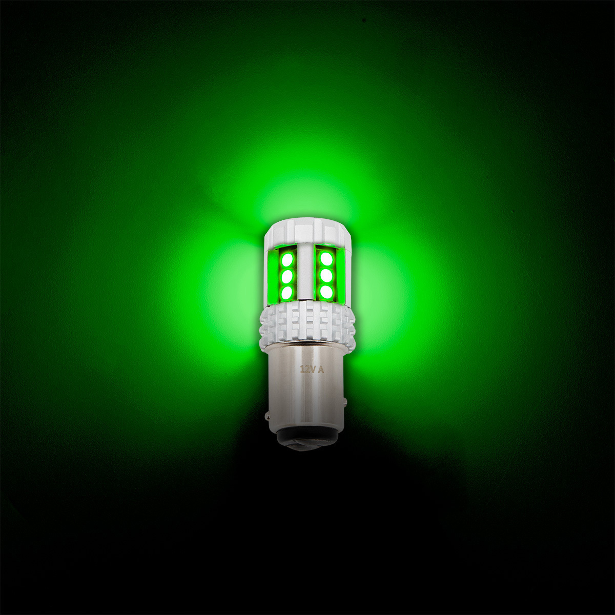High Power Green 18 LED 1157 Bulb