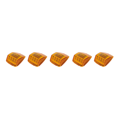 17 LED Amber Reflector Square Cab Light for Grakon 5000 Style Housing