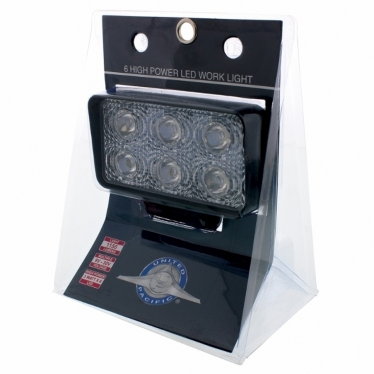 6 High Power LED Rectangular Driving or Work Light