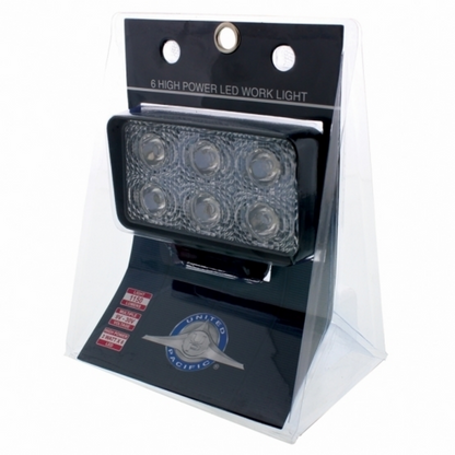 6 High Power LED Rectangular Driving or Work Light