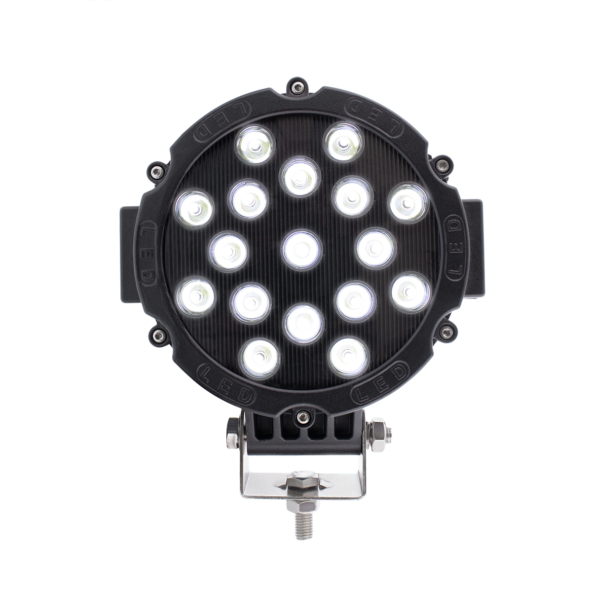 17 High Power LED 7" Round Spot or Off Road Light