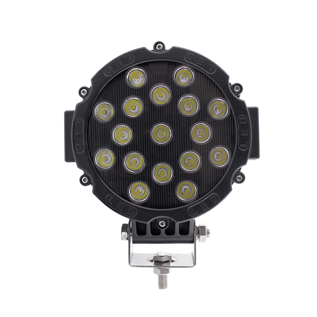 17 High Power LED 7" Round Spot or Off Road Light