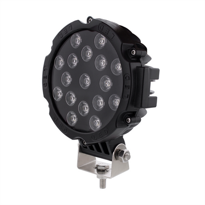 17 High Power LED 7" Round Spot or Off Road Light