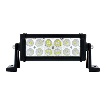 12 High Power LED Double Row 7" Combo Light Bar